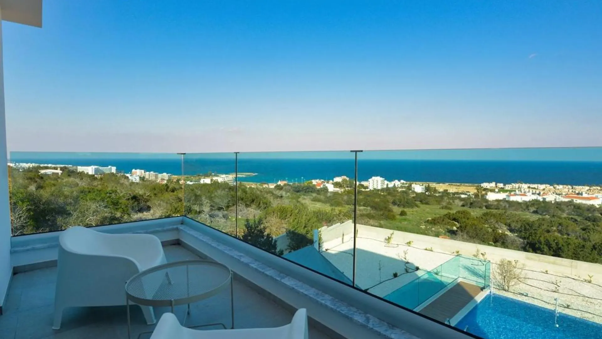 Villa Kono Provoles - Luxury 4 Bedroom Protaras Villa With Stunning Panoramic Sea Views