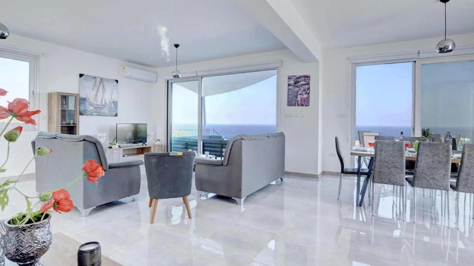 Villa Kono Provoles - Luxury 4 Bedroom Protaras Villa With Stunning Panoramic Sea Views 0*,