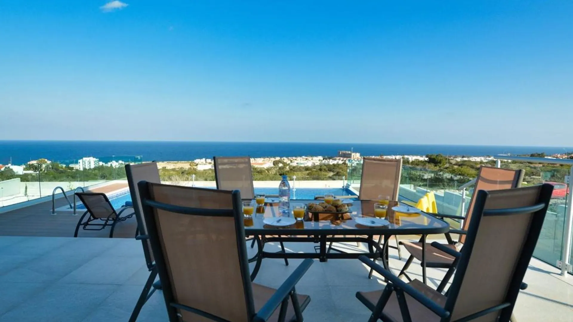 Villa Kono Provoles - Luxury 4 Bedroom Protaras Villa With Stunning Panoramic Sea Views