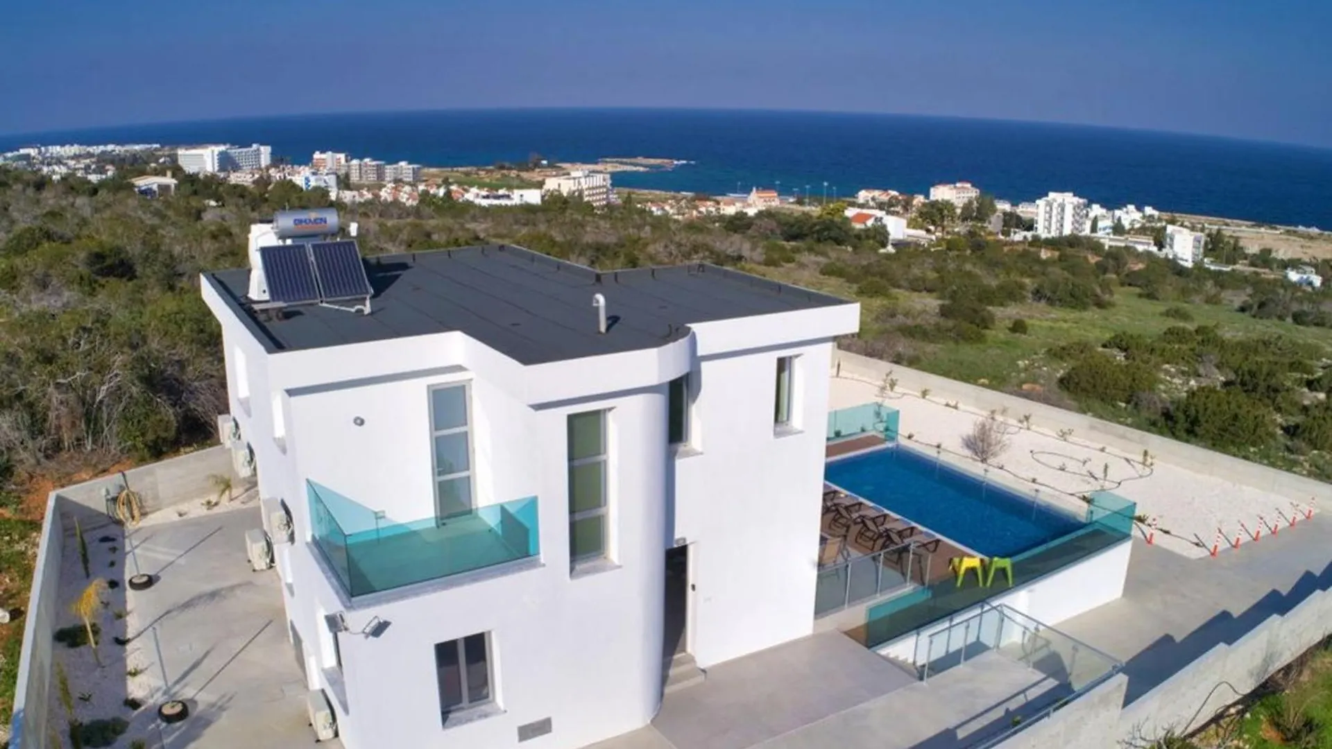 Villa Kono Provoles - Luxury 4 Bedroom Protaras Villa With Stunning Panoramic Sea Views